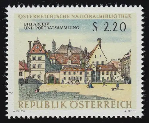 1220 Ost. Nationalbibl., Landhaus Herrengasse Wien, Minoritenkirche, 2.20 S, **