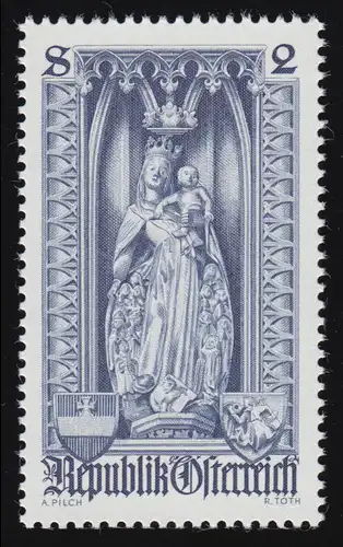 1286 500 Jahre Diözese Wien, Schutzmantelmadonna, 2 S, postfrisch **