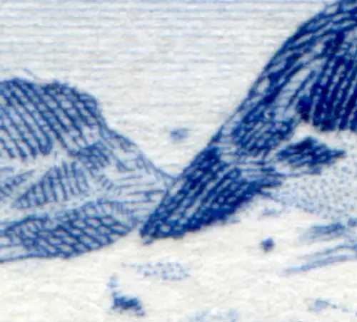 827II Paysages 5 S avec PLF II ballon au-dessus de la vallée, champ 22, ** post-fraîchissement