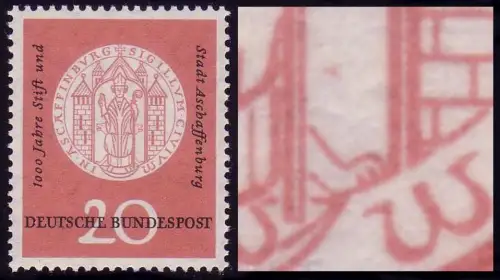 255 Aschaffenburg, PLF rote Flecken über der Pfote rechts unten, Feld 48 **