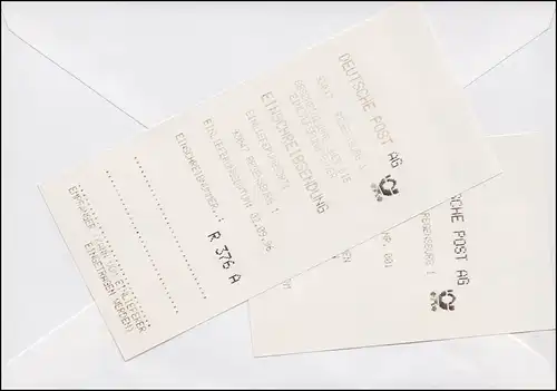 ABAS Le premier système automatique d'acceptation de courriers REGENSBURG comme R-FDC 2.9.1996