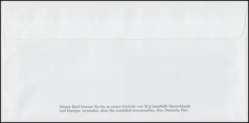 USo 2Y Bad Frankenhausen: FDC avec ESSt HAMBURG 10.6.1998