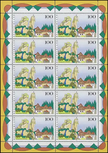 1807I Petite arc en Suisse française: PV vert olive et vert clair et avec PLF I, **