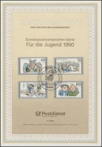 ETB 11/1990 Max und Moritz, von Wilhelm Busch