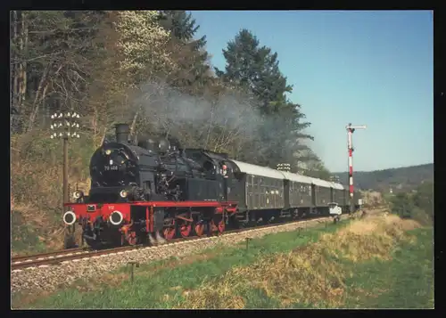 AK Personenzug-Tenderlokomotive 78 468, SSt KOBLENZ 175 Jahre Eisenbahn 3.4.2010