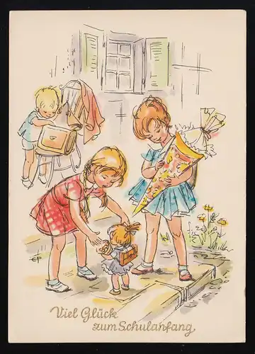 Planet Editeur 3300 Filles Enfants Début de l'école sac scolaire, signe EP, non utilisé