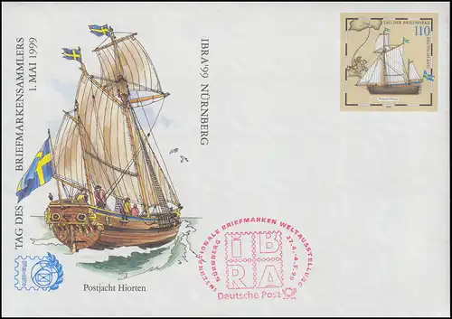 USo 8 IBRA NÜRNBERG: temple rouge supplémentaire IBRA cachet, ** frais de port