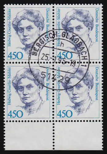 1614 Frauen 450 Pf UR-Viererbl. Tages-O