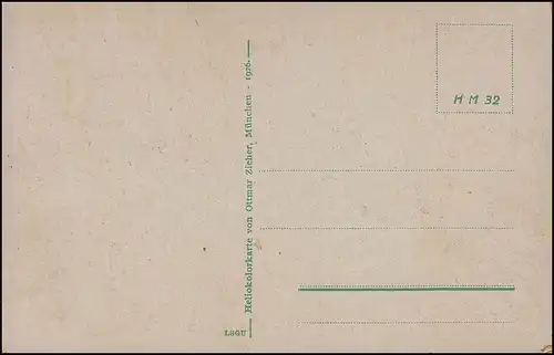 Ansichtskarte Gruss aus dem Moorbade, Verlag Zierer in München 1926, ungebraucht