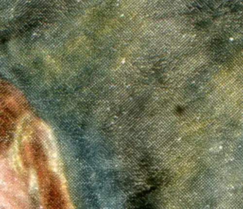 1608 Kunstwerke 20 Pf. mit PLF dunkler Fleck rechts vom Kopf, Feld 8, **