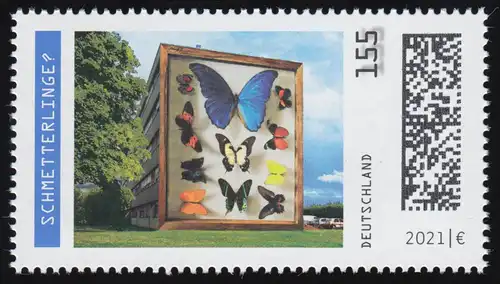 3630 Optische Täuschungen: Schmetterlinge, ** postfrisch