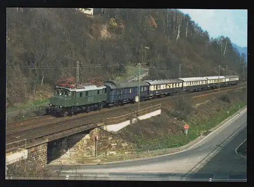 AK Elektro Schnellzuglokomotive E 04 20, SSt Karlsruhe Bahnpostfahrt, 7.5.2011