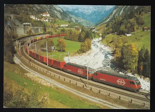 Locomotive électrique à traction rapide AK Re 4/4 460 072 /64 SSt Oberhof Gare 22.5.2009