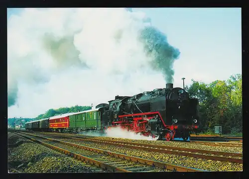 AK Personenzug-Tenderlokomotive 62 015, SSt KURORT OYBIN Schmalspur, 13.8.2006