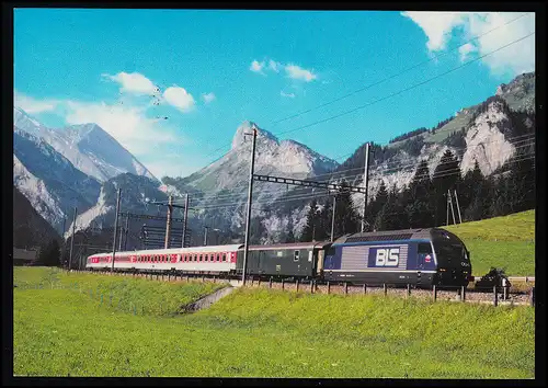 Locomotive électrique à traction rapide AK 465 004, inauguration SSt STUTENSEE 24.6.2006