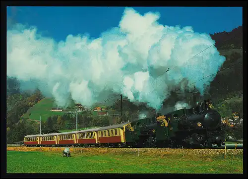 Flocomotive à vapeur à voie étroite G 4/5 107/108, SSt KAISERSLAUER 27.5.2006