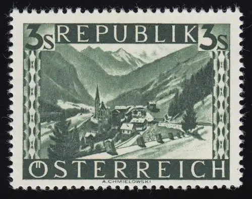 769I Landschaften 3 S, Heiligenblut /Kärnten, postfrisch **