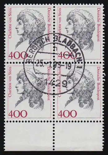 1582 Frauen 400 Pf UR-Viererbl. Tages-O