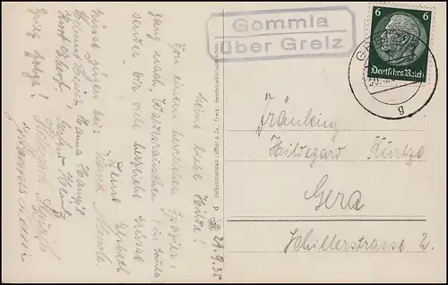 Landpost Geltow-Wildpark via POTSDAM 16.11.56 Photo AK Potsdam Helgde Editeur