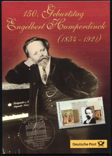 2420II Compositeur Engelbert Humperdinck - EB 6/2004 avec PLF II Retusche PLP I