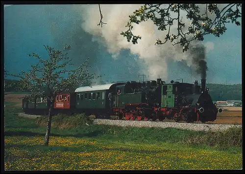 Locomotives à vapeur AK No. 6 Margarethe + No 16, SSt KASSEL Journée ferroviaire 2001, 8.9.2001