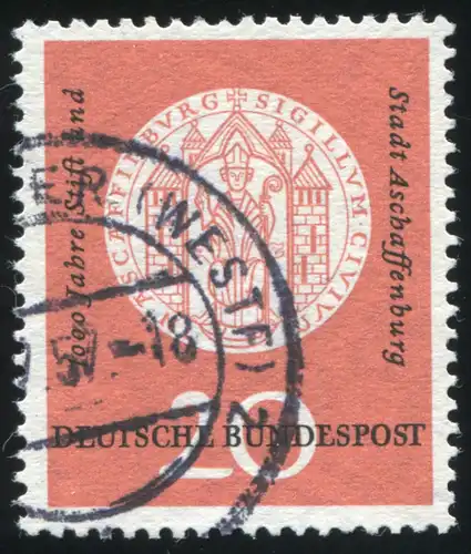 255VII Aschaffenburg - PLF VII Fleck im rechten Bein, O, geprüft LIPPSCHÜTZ
