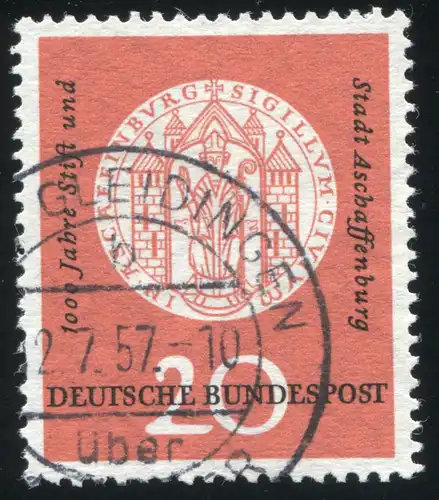 255VI Aschaffenburg - PLF IV point dans le genou gauche, GLEIDINGEN / HANNOVER 12.7.57