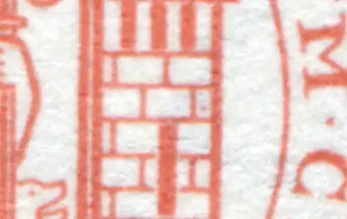 255 Aschaffenburg avec PLF point dans la pierre dans le tour droite, champ 5, **