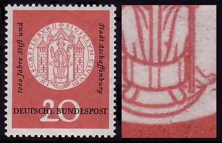 255VII Aschaffenburg, PLF VII Point sur la jambe droite, case 20 **