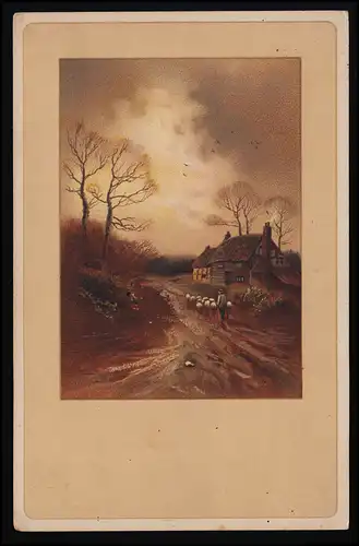 AK M&B Serie 1946 Goldener Herbst, 7. Bad. Infanterie Regiment Nr. 14, 9.6.1916