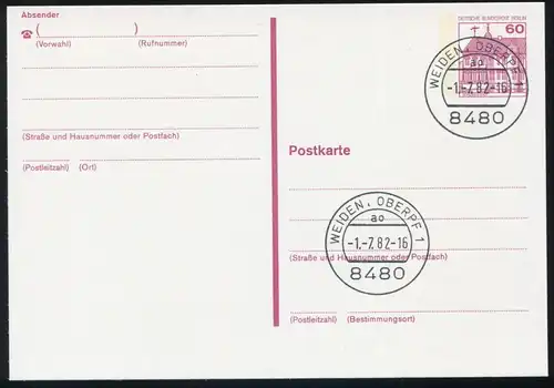 P 122 I - BuS 60 Pf Livre imprimé VS-O Pâturages