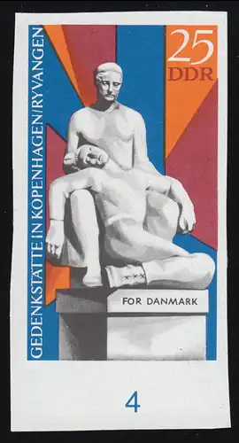 1512PH Mémorial de Copenhague: pression de phase non-denteinte, ** post-fraîchissement