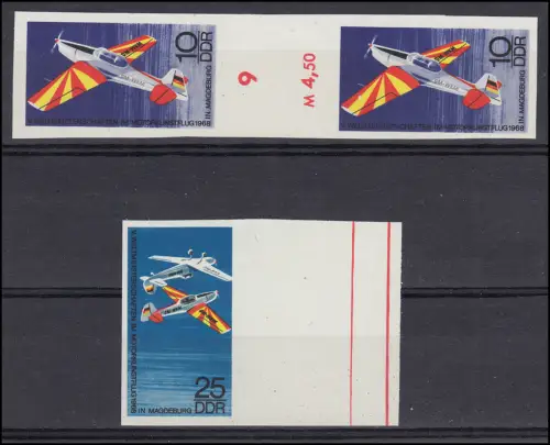 1391-1392PH Vols d'art moteur: 2 pressions de phase (paire intermédiaire et bord), **