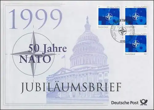 2039 50 Jahre NATO 1999 - Jubiläumsbrief