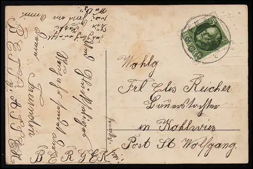 AK Gesegnete WEIHNACHTEN, Jesus Kind in der Krippe Maria Engel, DORFEN 22.12.14