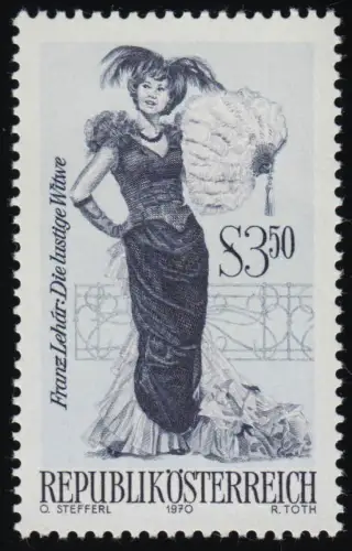 1333 Opérettes (I), La drôle de veuve, Franz Lehár, 3.50 S, frais de port **