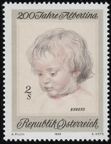 1311 200 ans Albertina, fils de Ruben Nikolaus, Rubins, 2 S post-fraîchissement **