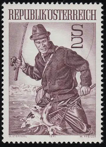 1377 Sports (V), Pêches sportives, 2 S, ** Post-fraîchissement