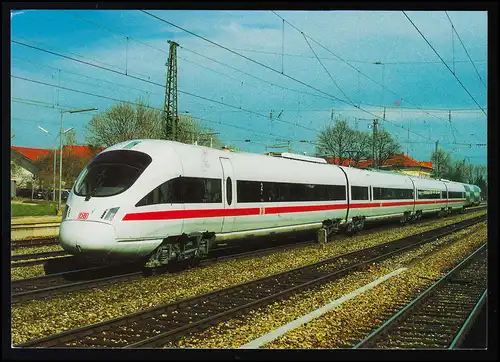 Train à transmission rapide à moteur diesel 605 004/504 ICE TD SSt MUNCHEN Ice Werk 10.9.2005