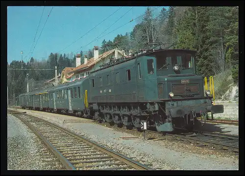 Locomotive électrique à traction rapide Ae 4/7 Nr. 10979 SSt FFM hist. Bahnpost 24.9.05