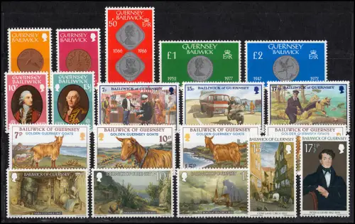 199-217 Guernesey, 1980, ** post-fraîchissement