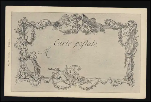 AK Série Les chefs d'oeuvre de l'art au XVIII Siécle divers motifs inutilisé