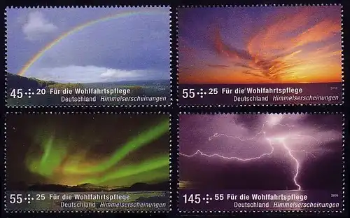 2707-2710 Wofa Himmelserscheinungen 2009 - Satz postfrisch **