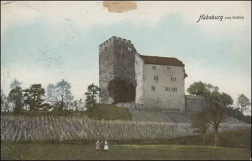 Poste de terrain AK Habsburg, KuK Intention du commandement de la forteresse à Trente 30.11.14