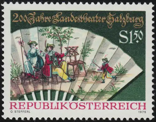 1498 200 ans de théâtre régional Salzbourg, Hanswurst - Discipline, 1.50 S, frais de port **