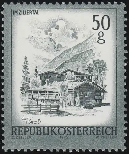 1475y Marque libre: Belle Autriche, Mayrhofen im Zillertal, Tirol 50 g **