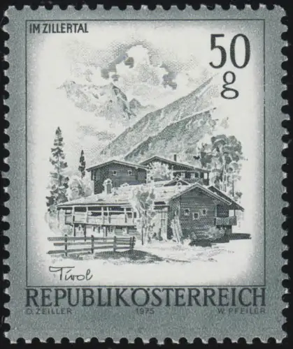 1475y Marque libre: Belle Autriche, Mayrhofen im Zillertal, Tirol 50 g **
