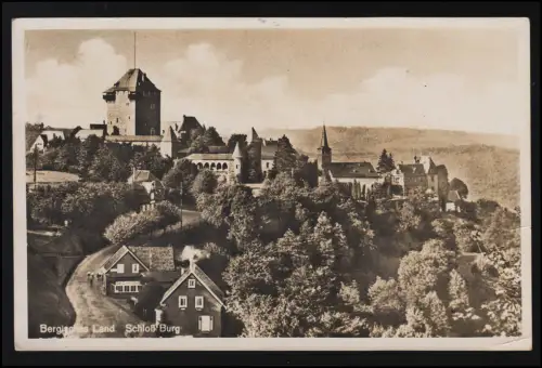 Foto AK Bergisches Land Schloß Burg Arbeitskommando WUPPERTAL ELBERFELD 10.9.40
