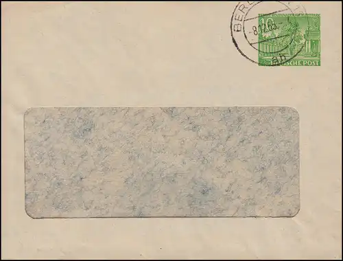 PU 4/1b Berliner Wasserwerke Fenêtres enveloppantes, BERLIN 8.12.1955