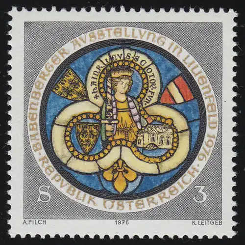 1514 Salon Babenberger, Lilienfeld, duc Heinrich II. 3 S, frais de port **